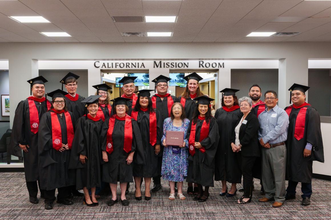 GPPM 2024 Graduates in front of California Room