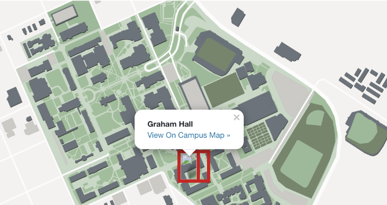 Graham Hall Map