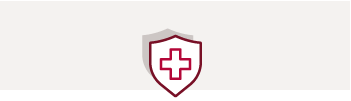 Icon graphic medical shield